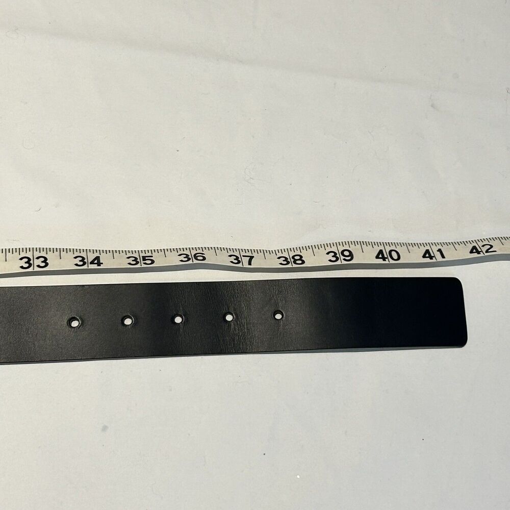 Authentic Gucci 368186 Interlocking Buckle Black … - image 5